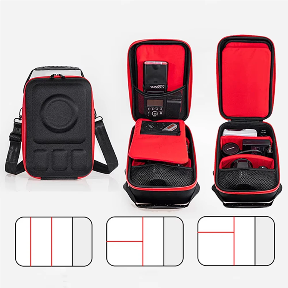 Hard EVA Camera Storage Case for Cn R62 R8 for Nk Z6 Z5 ZF for Sn A7C2, with Thickened Hard Shell, Portable Travel Carrying Box