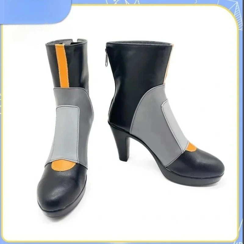 

Обувь для косплея Anis, игра NIKKE: Богиня победы, мужские и женские модные короткие ботинки на Хэллоуин, новые туфли на высоком каблуке