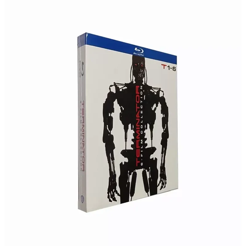 Blu-ray Terminator 6 Film Collection Complete Movie Set