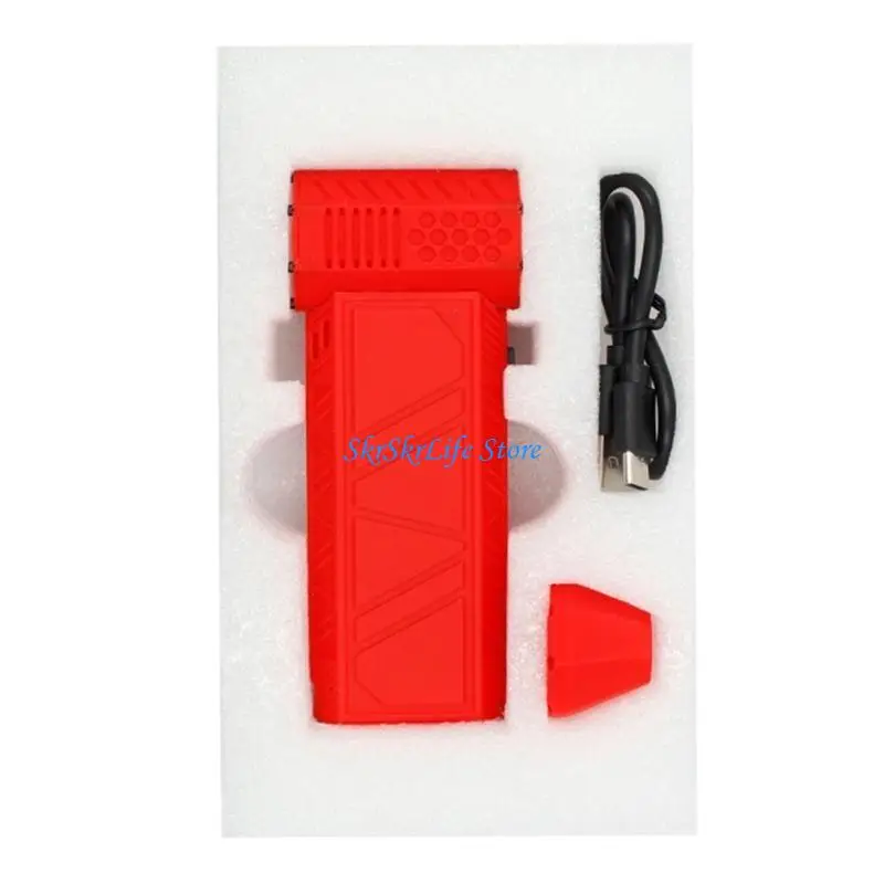 E65E منفاخ صغير مروحة نفاثة مروحة عنيفة 120,000 دورة في الدقيقة مروحة قوية 3 سرعات قابلة للتعديل مروحة منفاخ صغير منافض الهواء