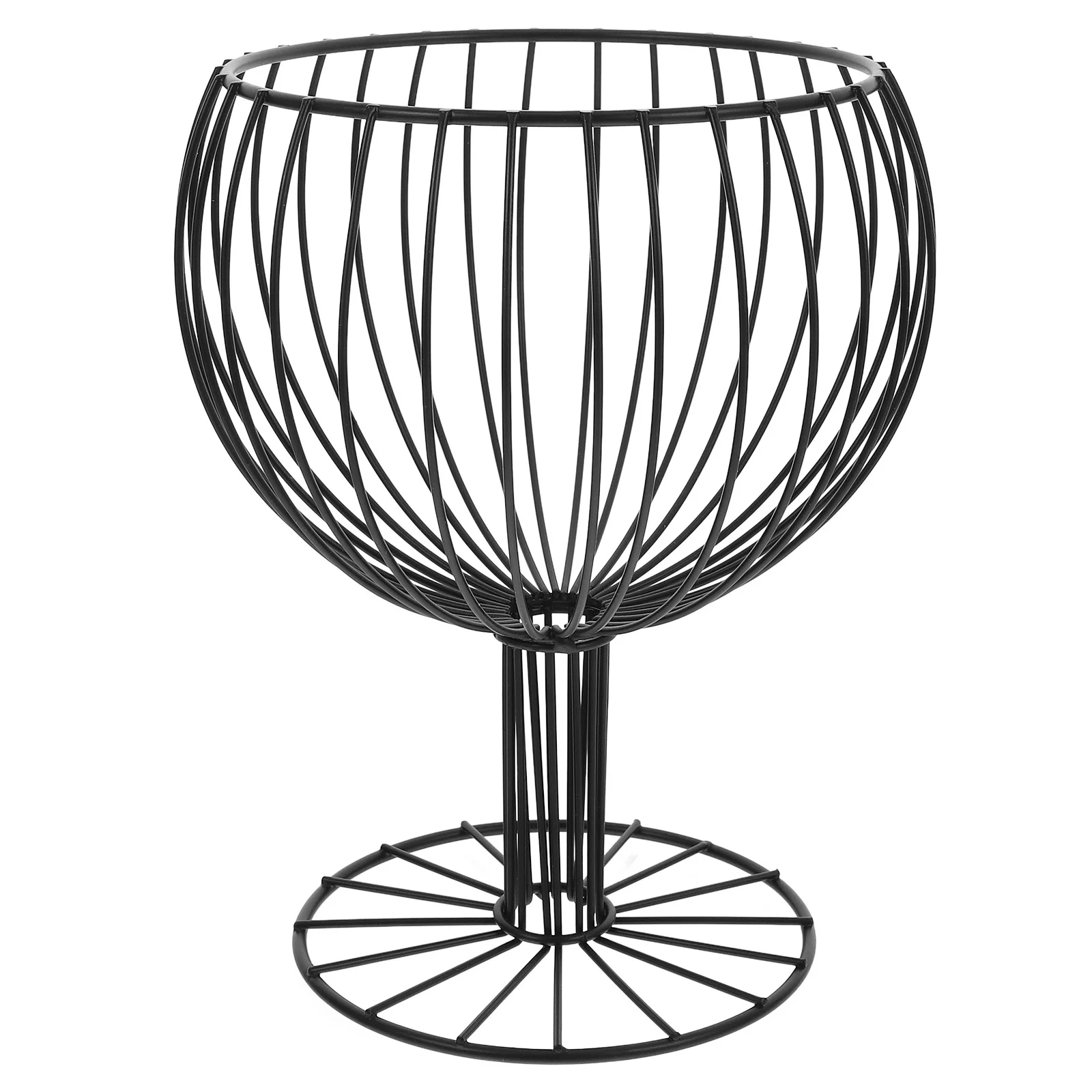 

Coffee Pod Holder Basket Multifunctional Capsule Storage Organizer Wine Glass Shape For Kitchen Bar Countertop