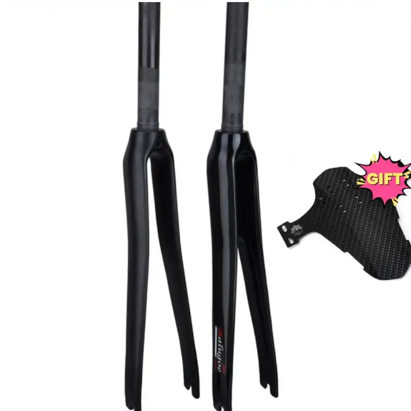 Bicycle Front Fork All Carbon Fiber Road Carbon Fiber Hard Fork 700C Road Front Fork Dead Flying Front Fork