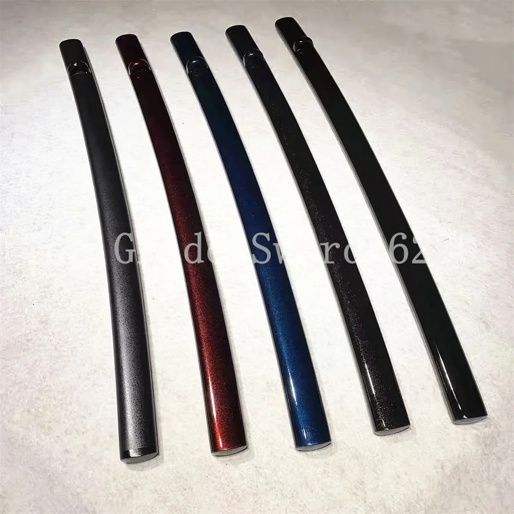 High Quality 76cm Sheath Wooden Saya Scabbard Glossy Lacquered For Japanese Sword Wakizashi Samurai Katana Brand New - view 6