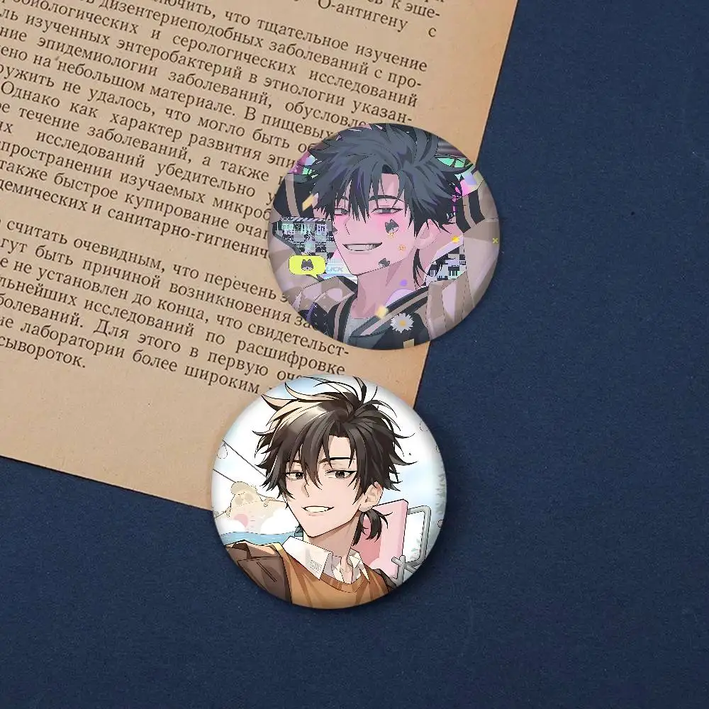 C-Cheng X-Xiaosh 58 مللي متر اليدوية بروش الكرتون تأثيري شارة على ظهره مجوهرات اكسسوارات هدايا