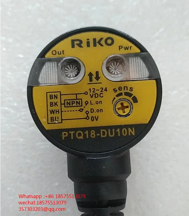 

For RIKO PTQ18-DU10N Diffusion-reflection Type High Waterproof T-type Photoelectric Switch 1Piece