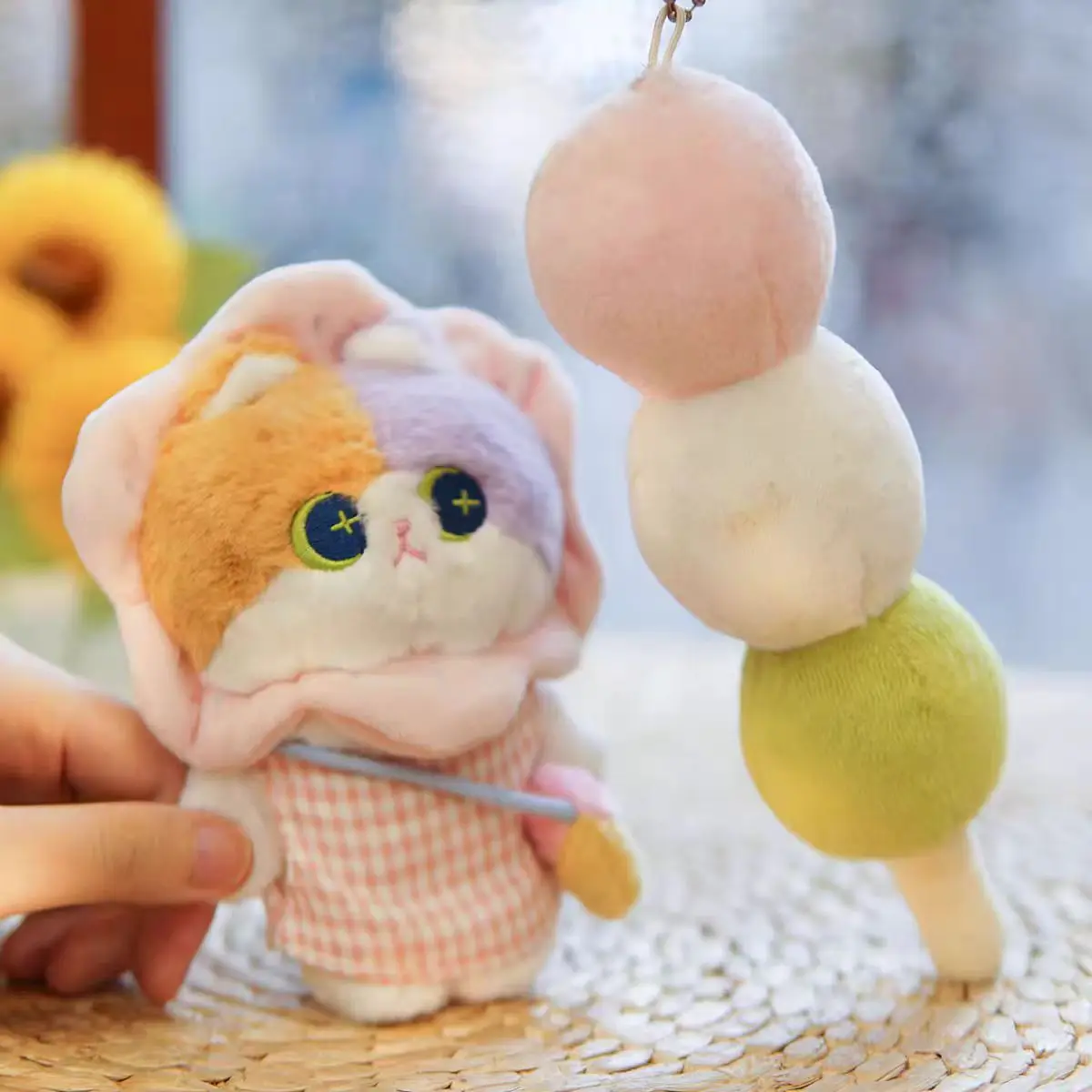 Original cute calico cat plush toy charm for girls' gifts Christmas Birthday Gift Mysterious Surprise Cute collectibles