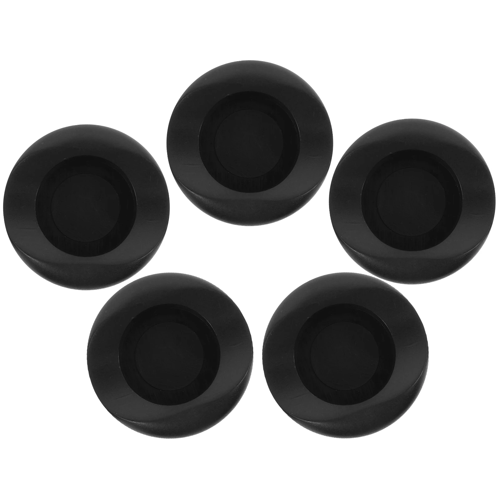 

5 Pcs Saxophone Thumb Snap Black Plastic Button Finger Rest Cushion Hand Button Repair Accessories For Alto Saxophone