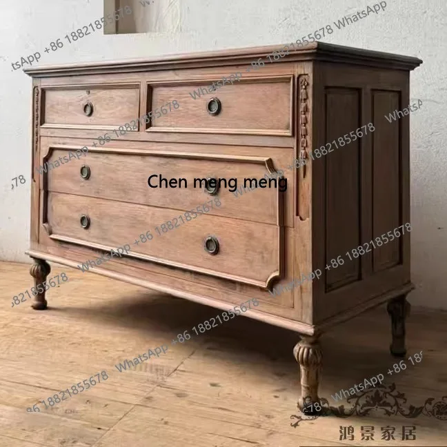 

Американский ретро сундук, французский средневековый шкаф для хранения в спальне, прикроватный шкаф для гостиной, крыльца