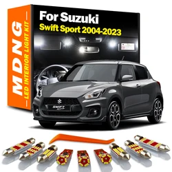 MDNG Car LED Bulbs Interior Map Reading Dome Light Kit For Suzuki Swift Sport 2004- 2018 2019 2020 2021 2022 2023 Accessories