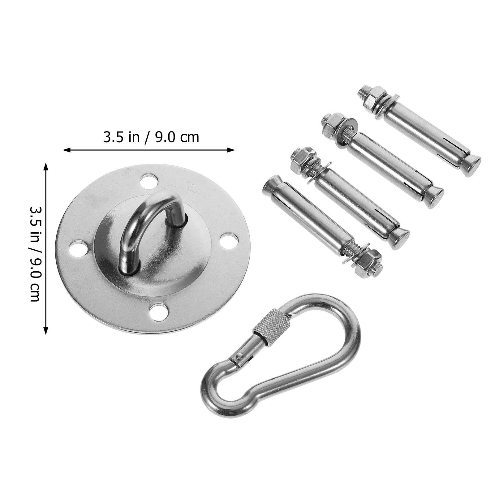 

Hammock Chair Stainless Steel Buckle Baby Ceiling Hooks Hanging Outdoor Swing Aerial Hangers Durable Corrosion Resistance Wide