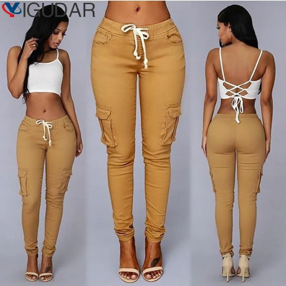 

2025 НОВЫЕ женские повседневные офисные брюки-карандаш для девочек, милые 12-цветные узкие эластичные брюки, модные яркие джинсы, брюки-карандаш