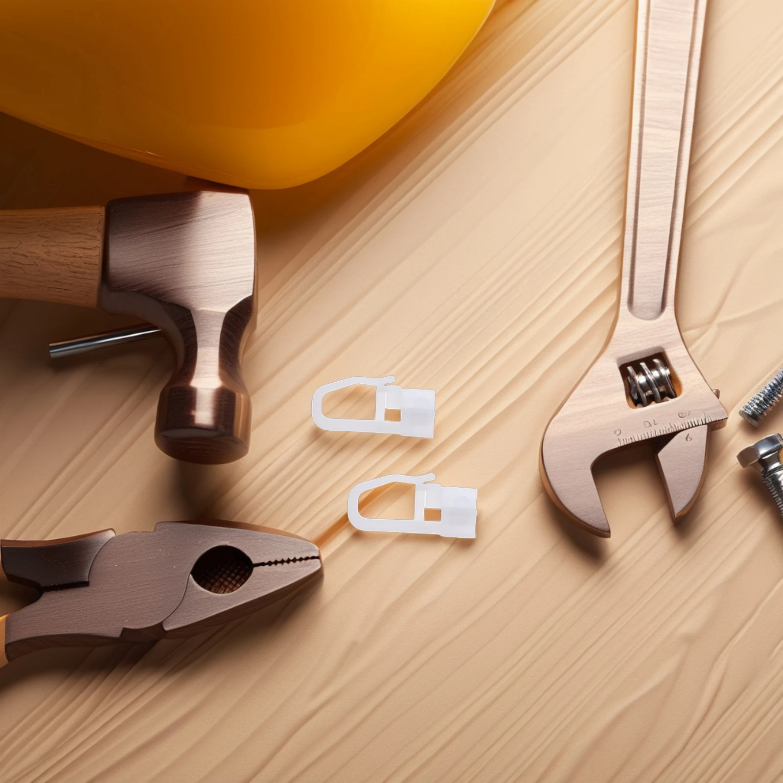 50 قطعة إكسسوارات الستائر خطافات دوارة بلاستيكية لستارة المسار الشريحة السلس عملية هادئة استبدال أجزاء الستائر شراعية #3