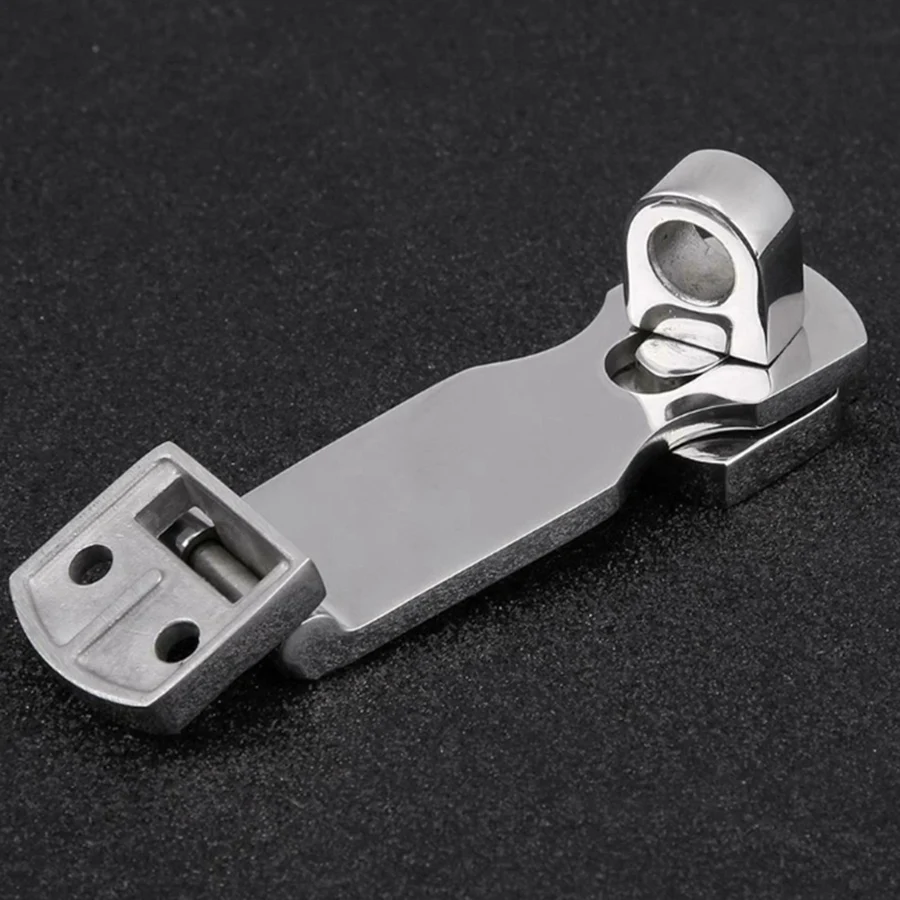 Stainless Steel Flush Door Hatch Compartment Folding Bending Hinge Casting for Boat Marine Boat Accessories Marine