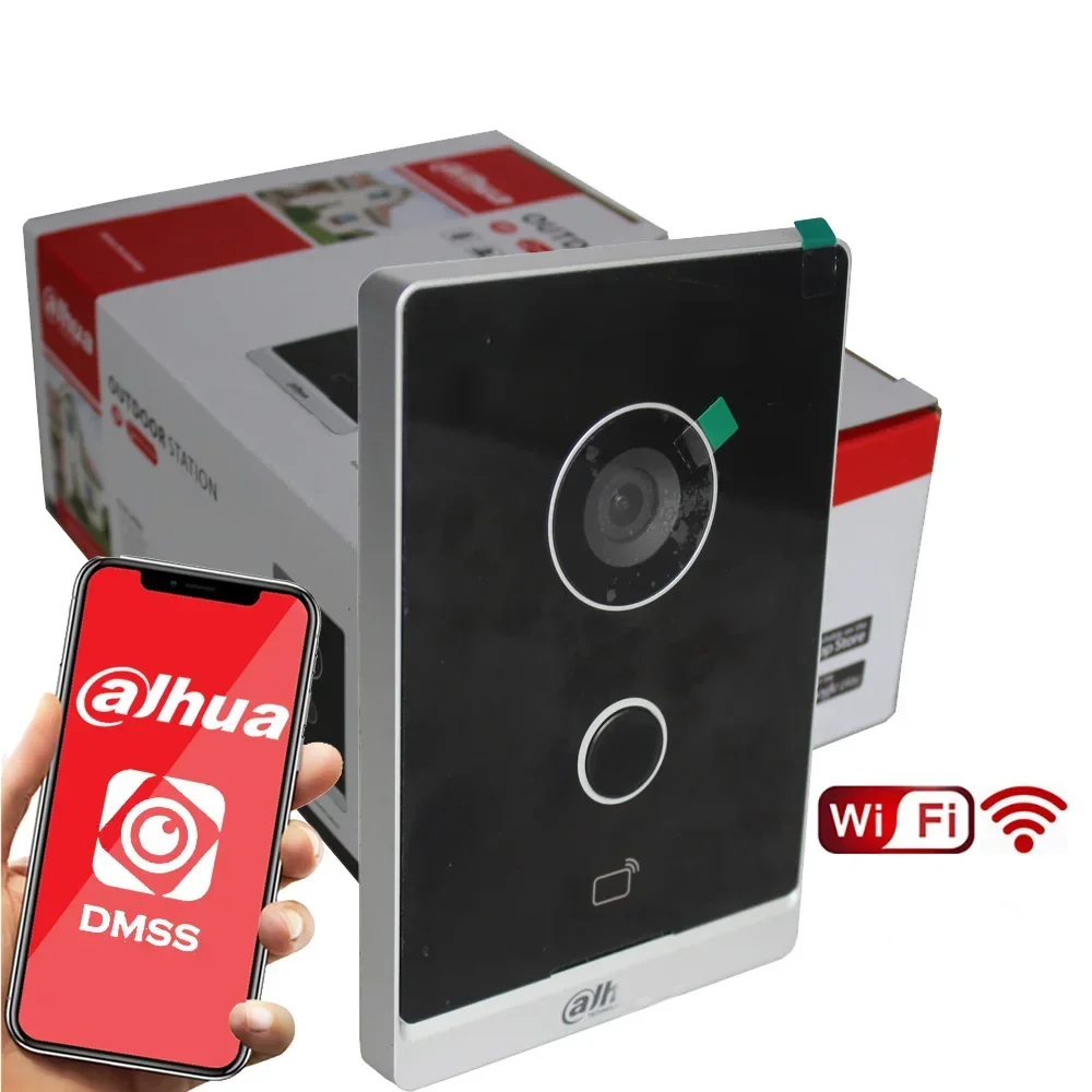 Dahua mutil language wifi IP Villa Outdoor Station VTO2211G-WP 2MP HD Video Intercom IP65 IK10 Night vision Doorbel