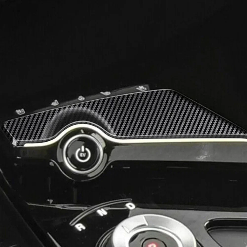 

Upgrade Your For KIA 2022 EV6 Interior With Carbon Fiber Center Console Frame Panel Trim Cover Stylish And Durable