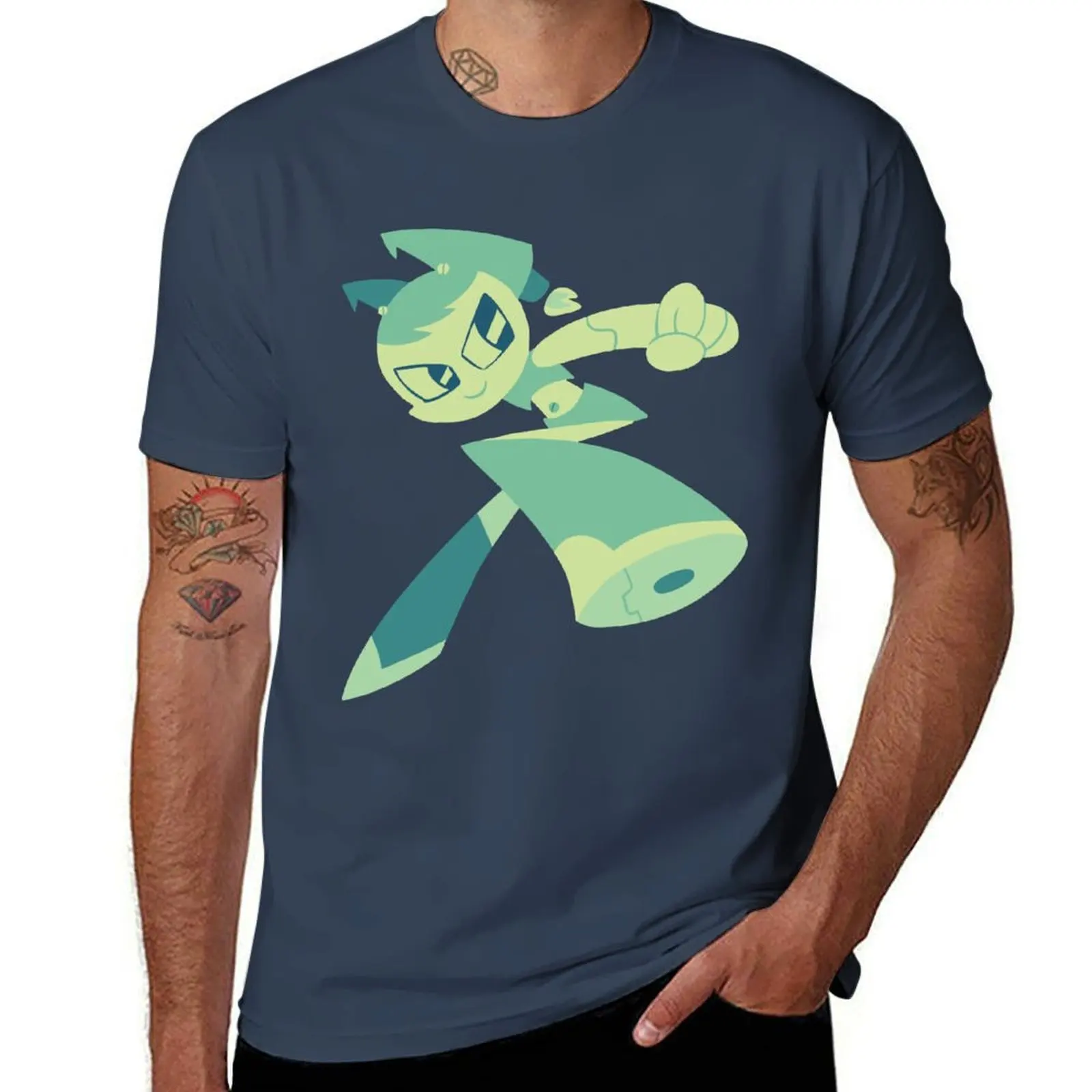 Jenny - My Life As A Teenage Robot T-Shirt shirts graphic tees sports fans new edition blue archive tee shirts for men