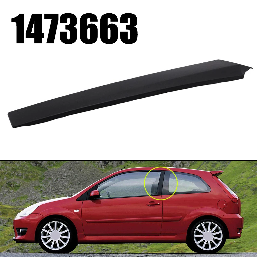 Car Door B-pillar Side Door Pillar Moulding Trim Panel Cover 1473663 1473662 For FORD FIESTA 2/3 DOOR 2002-2008
