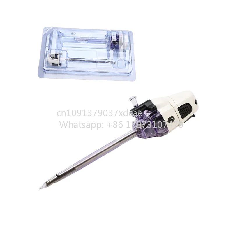 2026 New Weipu Factory Trocar 5mm 10mm 12mm Disposable Bladed Trocar Of Laparoscopic Surgical Instruments For Minimal Invasive S