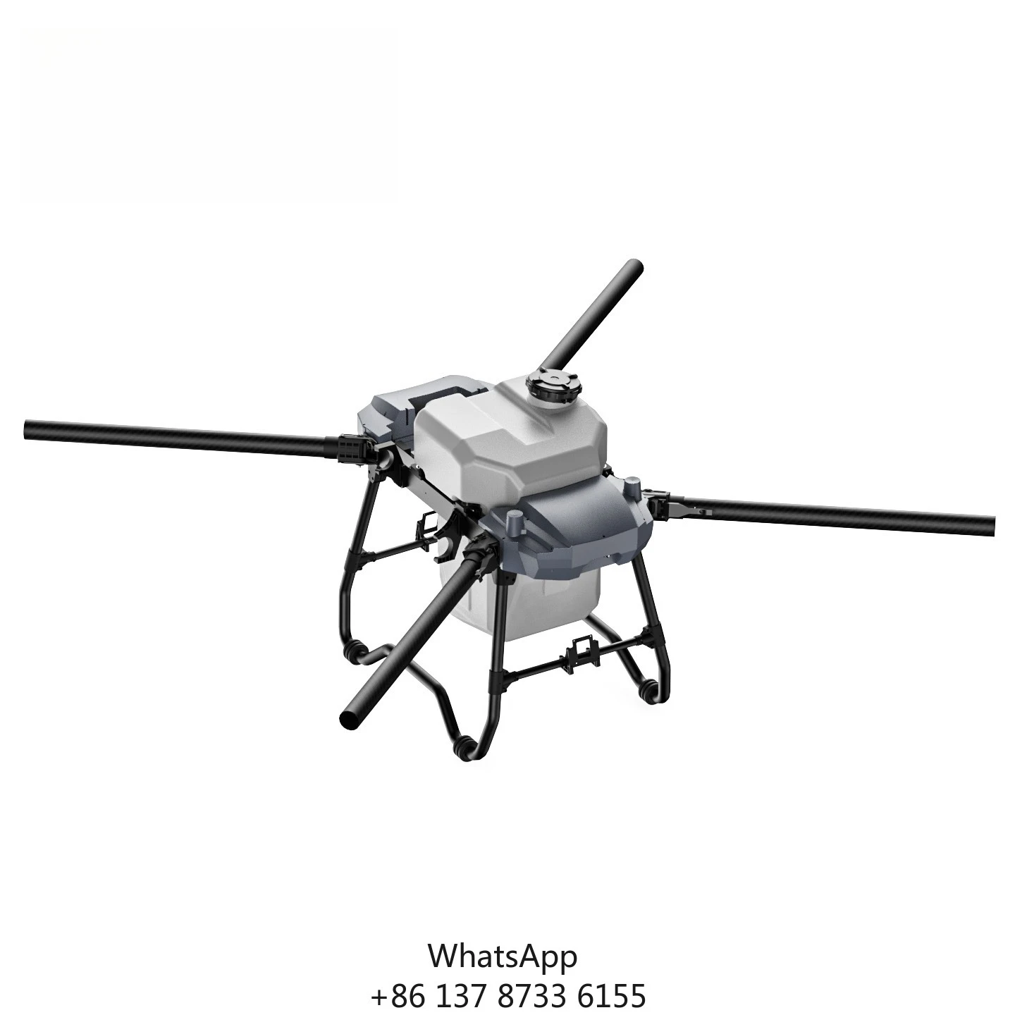 High-Performance 50L Agricultural UAV With 80L Spreading Box & 5km Effective Control For Large-Scale Pest Control Field Spraying