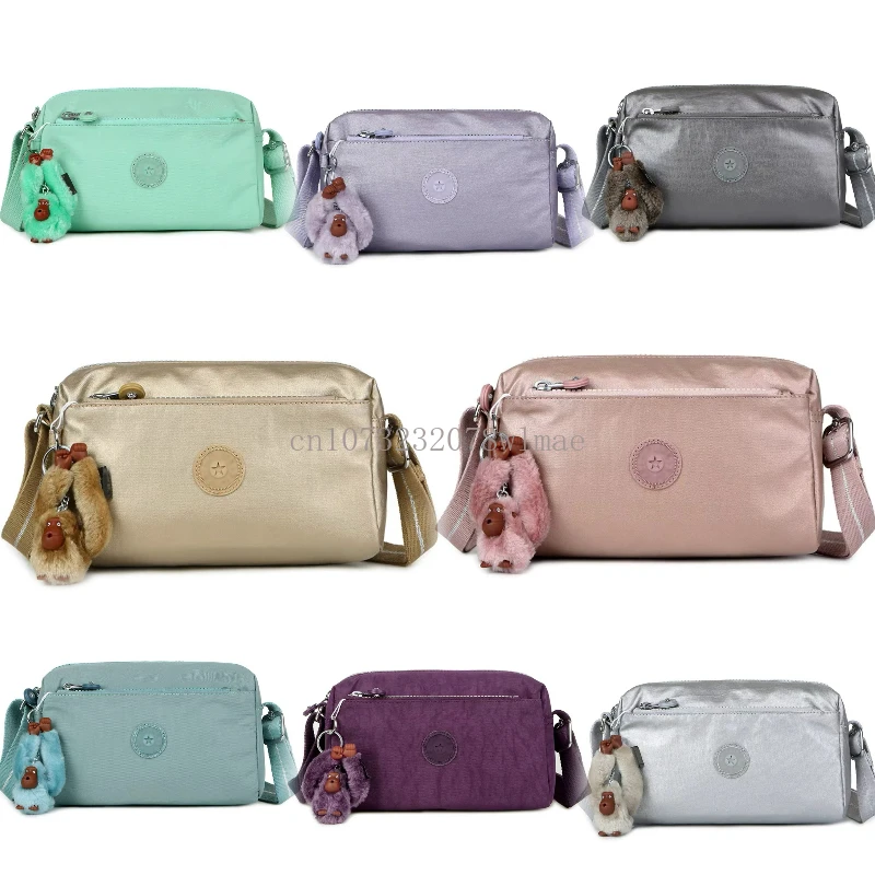 

Women Nylon Square Waterproof Bag Female Casual Fashion Travel Shoulder Bag Portable Versatile Shopping Bags Purse Storage Bag