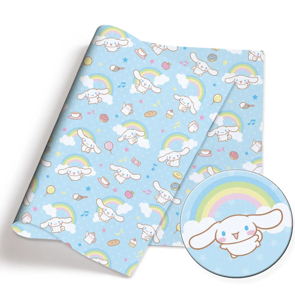 Hello Kitty 140x50CM Cartoon Polyester cotton fabric Patchwork Tissue Kid Home Textile Sewing Doll Dress Curtain cotton Fabric