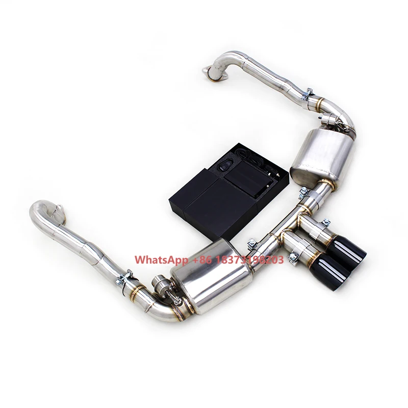 

YD Performance Car Exhaust System for PORSCHE 981 Cayman/Boxster 2.7/3.4 2012-2015 Stainless Steel Exhaust Pipe Muffler Valve