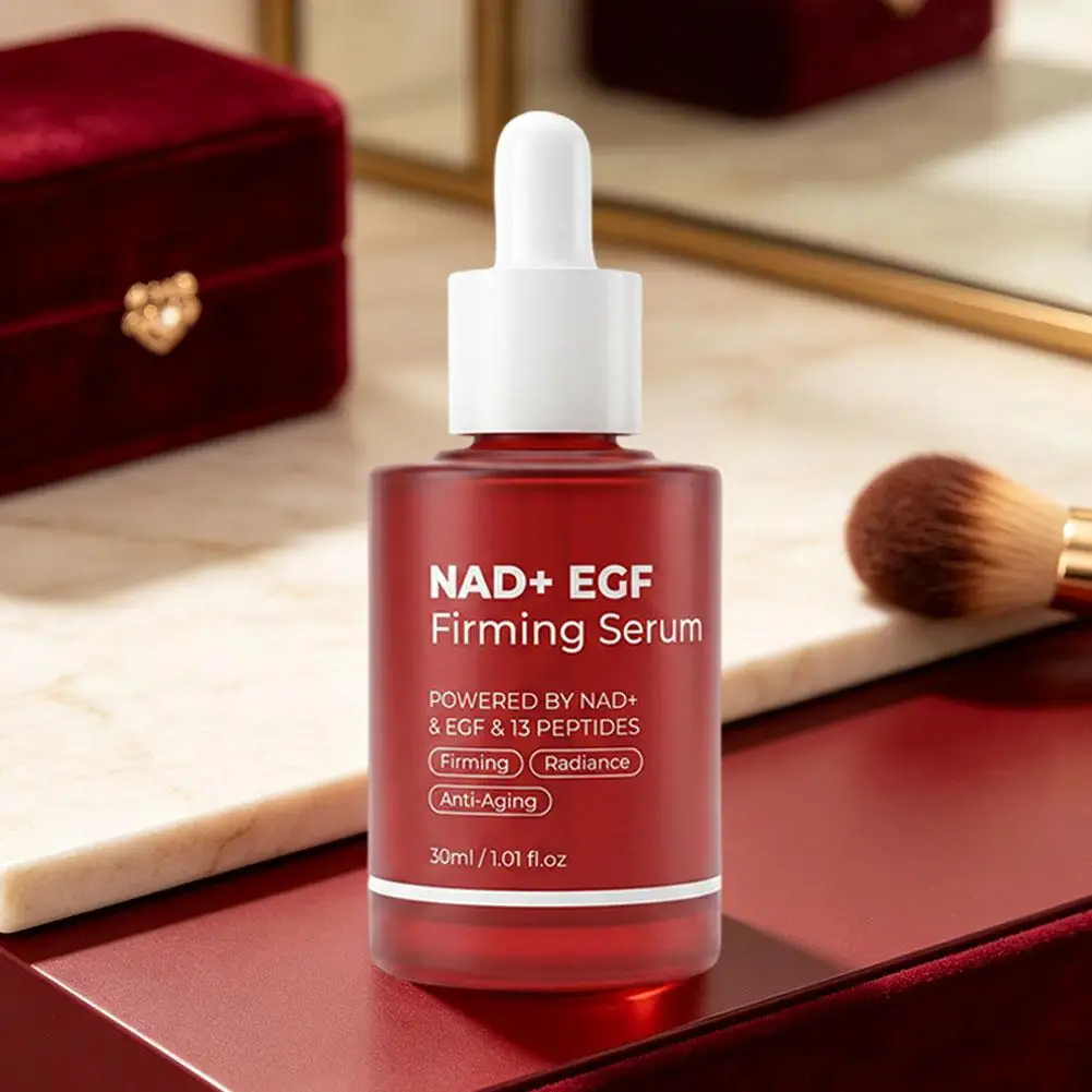 NAD+ EGF Straffendes Serum Strahlkraft-Verstärker Tiefenhydratation Hautreparatur Anti-Falten Tägliches Gesichts-Essenz-Serum 30ml – Detail 14