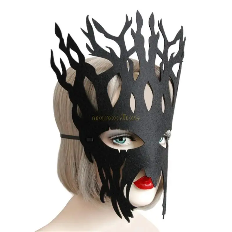 31BF Masquerade Maska przebierana z regulowaną wstążką, dla dzieci Halloween Cosplay, karnawały, wygodna w noszeniu