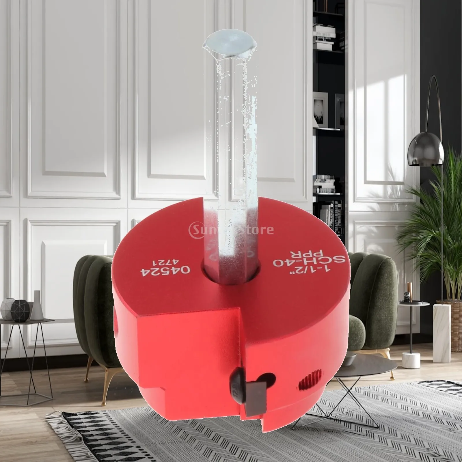PVC Fitting Saver Reamer Plumbing Tool Hex Shaft Socket Hub Cleaning for CPVC Drain Water Line