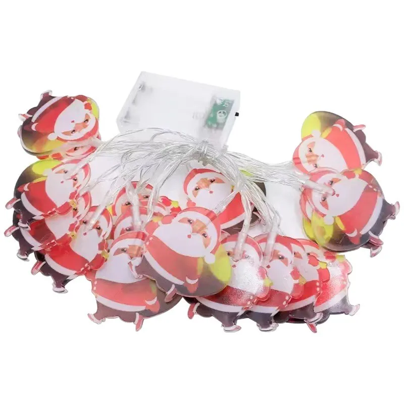 LED سلسلة ضوء عيد الميلاد ثلج شجرة عيد الميلاد نافذة ترتيب ضوء الليل في الهواء الطلق أضواء الزخرفية للماء #4