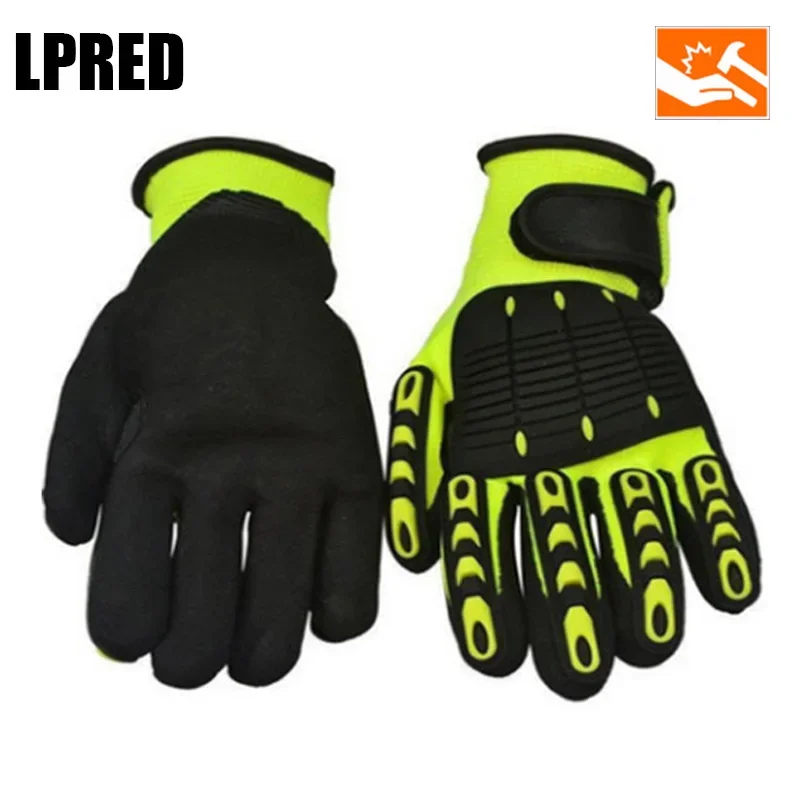 

Anti-collision gloves rescue wear-resistant anti-shock gloves non-slip protective gloves