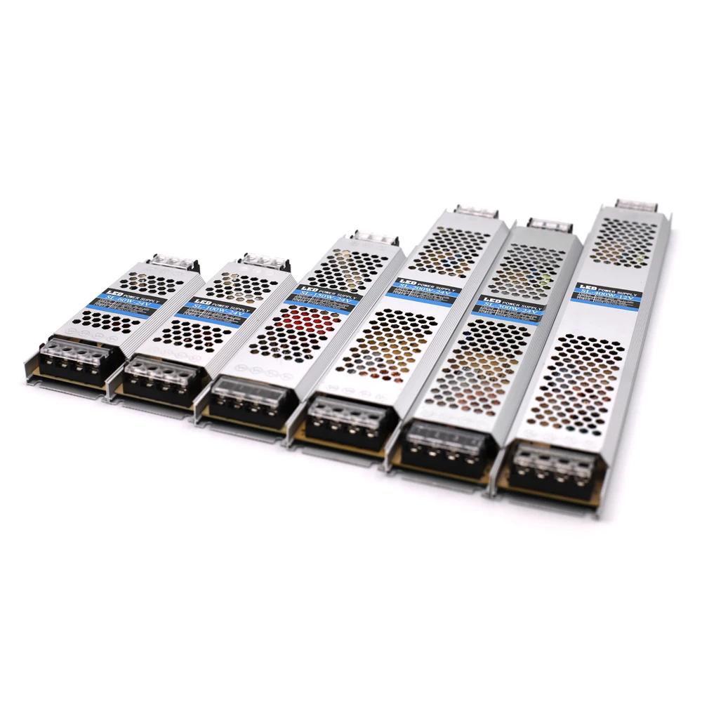 AC110V-240V Driver for LED Strip Lights Adapter DC 12V 24V Lighting Transformers Switching Power Supply Connector 2A 3A 5A 10A
