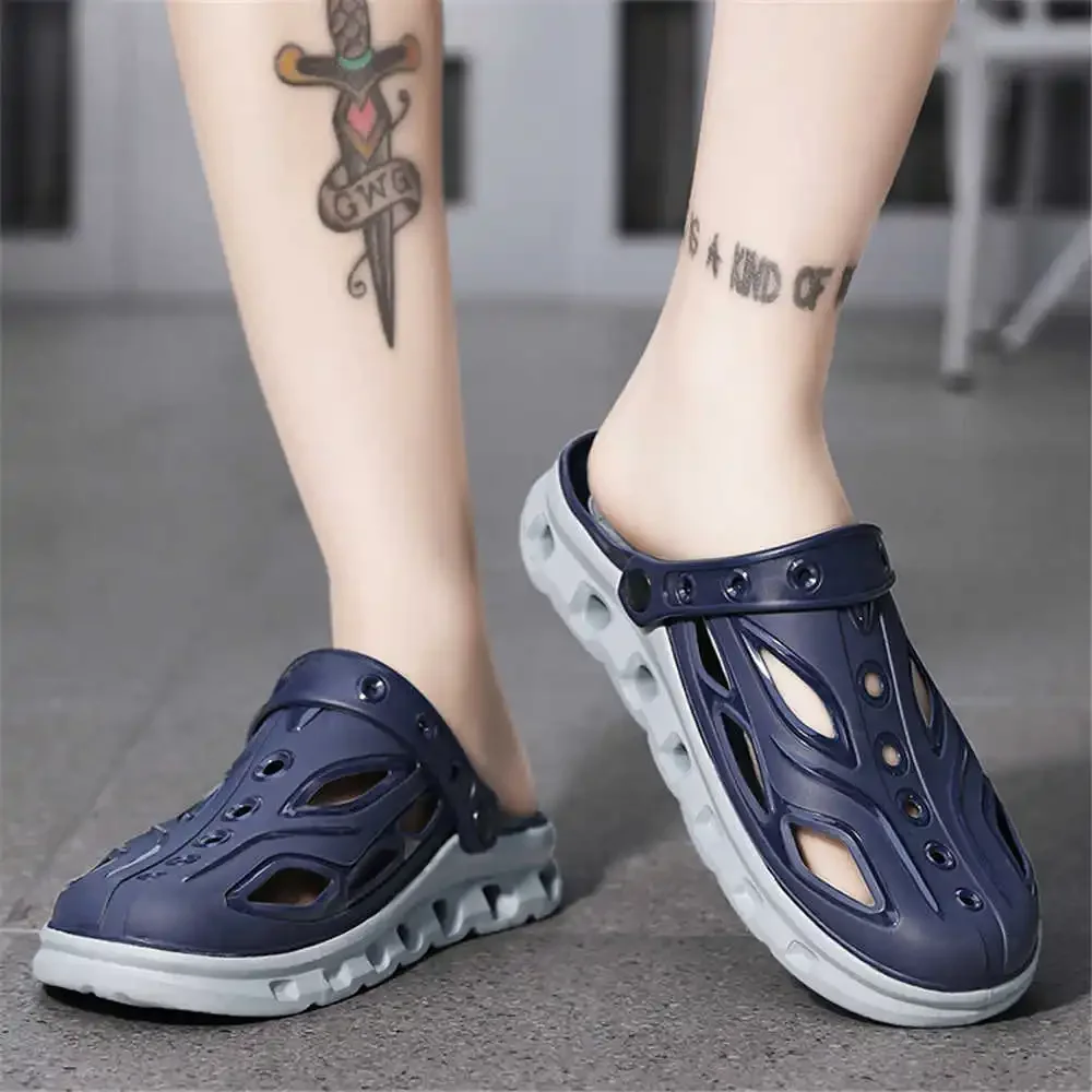 Clogs Number 41 Men's Sandals 48 Size Shoes Man Loafers Street Slippers Sneakers Sports High-end Sapa Tenix Comfortable