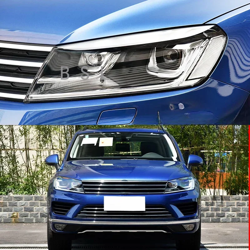 For Volkswagen VW Touareg 2016 2017 2018 LED DRL Headlight Light Guide Strip Daytime Running Light Tube Headlamp Emitting Tube