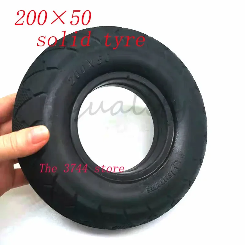 8 Inch 200x50 Solid Tyre 200*50 Non-inflatable Explosion-proof Tire 8