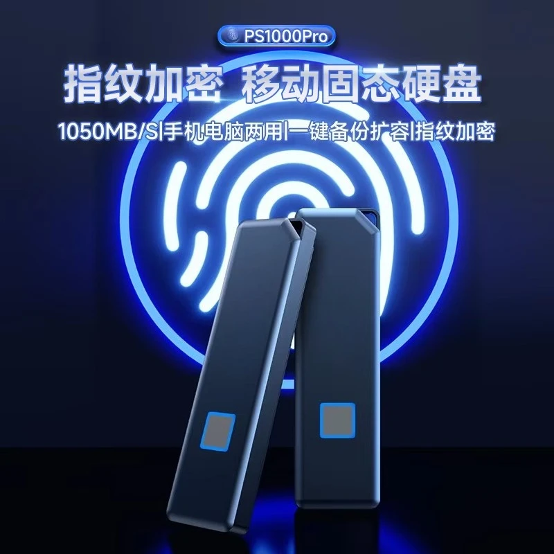 Disco rigido esterno SSD portatile 500 GB 1 TB 2 TB PSSD 1000 MB/s Tipo-C USB 3.2 Gen 2 Disco rigido SSD esterno
