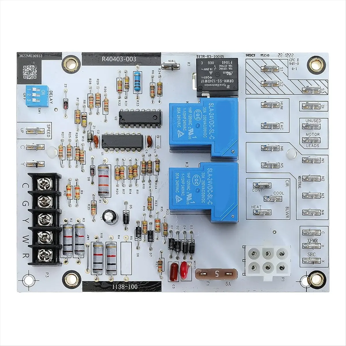 Top Sale Replacement R40403-003 Air Furnace Blower Control Circuit Board for Ultra SX 80 SX90 for ST9120C
