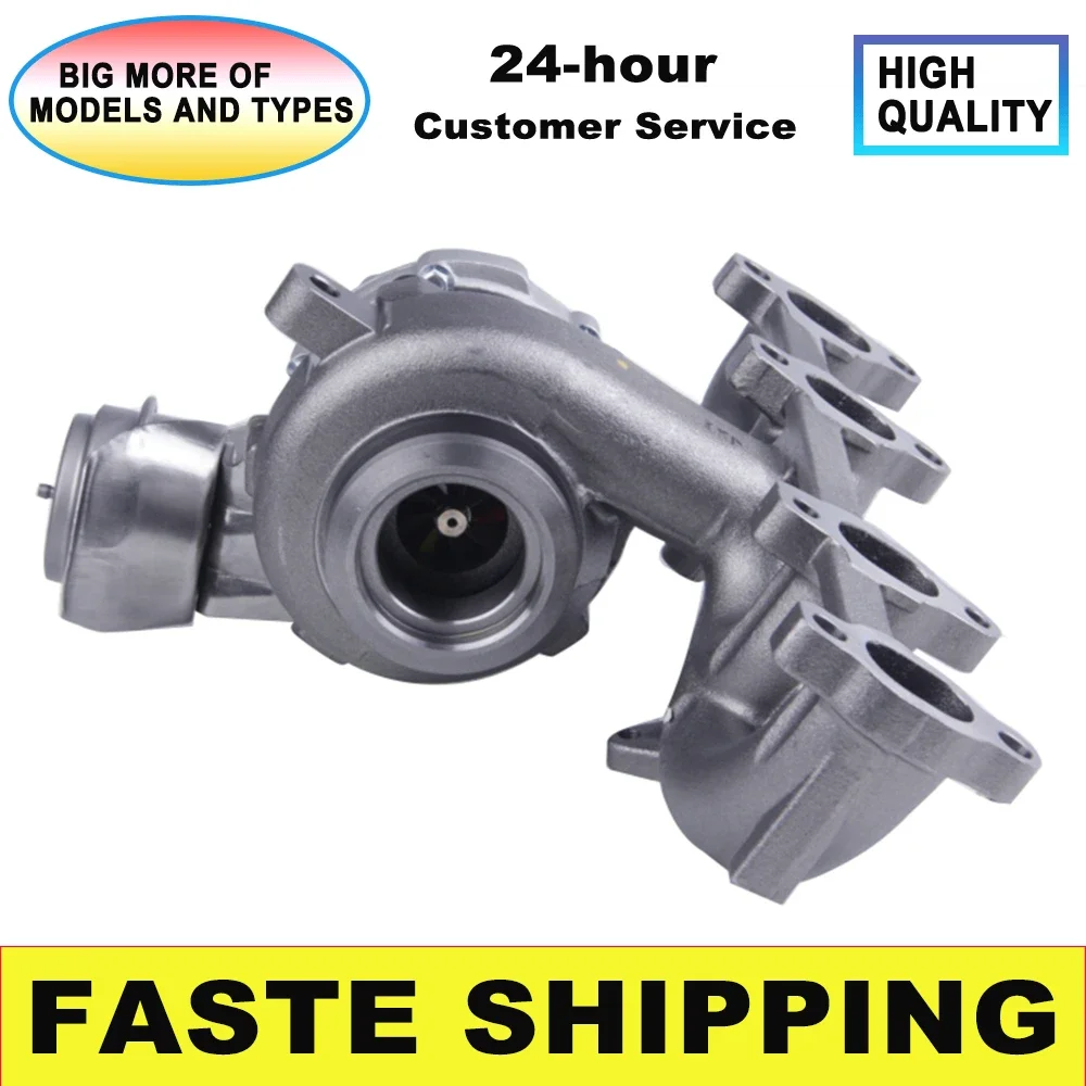 

Complete Turbo BV39 Full Turbo charger for VW Caddy Golf Jetta Passat Touran 1.9TDI 105HP 77Kw 2004- 038253056G Turbine 751851