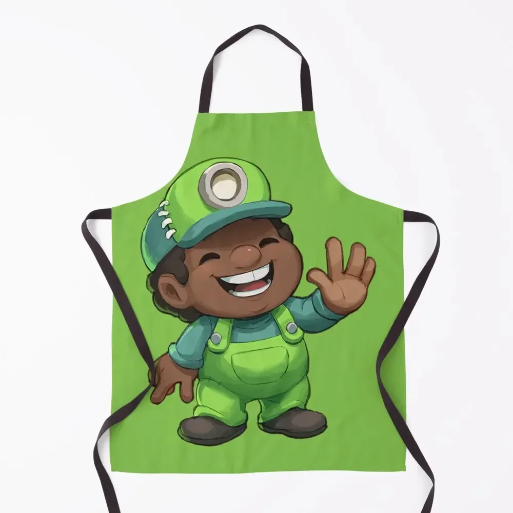 Little Jay - Spelunky 2 Apron Kitchen on the wall Kitchen For Men Apron