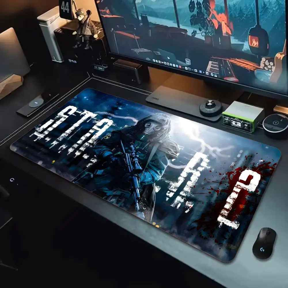 TerrorGamers S-Stalker 2 Mouse Pad Tapetes de Mesa Teclado, Borracha Kawai, Tapete de Mesa Antiderrapante, XXL90x40cm