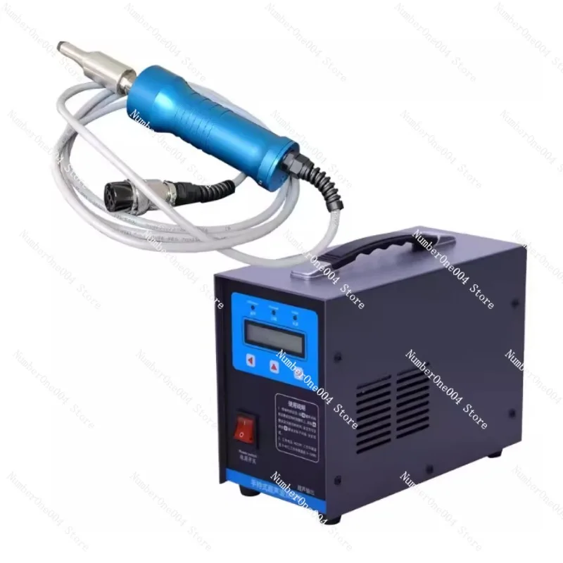 220V 1000W 28KHz for Plastic Fabric Welding 0-15mm Handheld Ultrasonic Spot Welding Machine