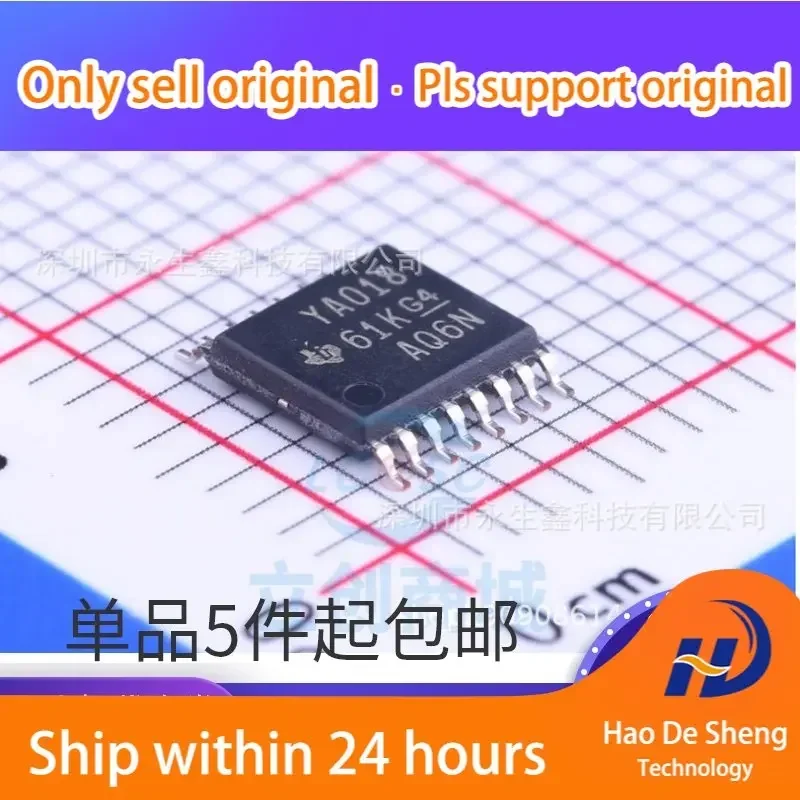 10PCS/LOT TS3A5018PWR TS3A5018PW Logo YA018 TSSOP-16 Four Way Analog Switch IC New Original In Stock