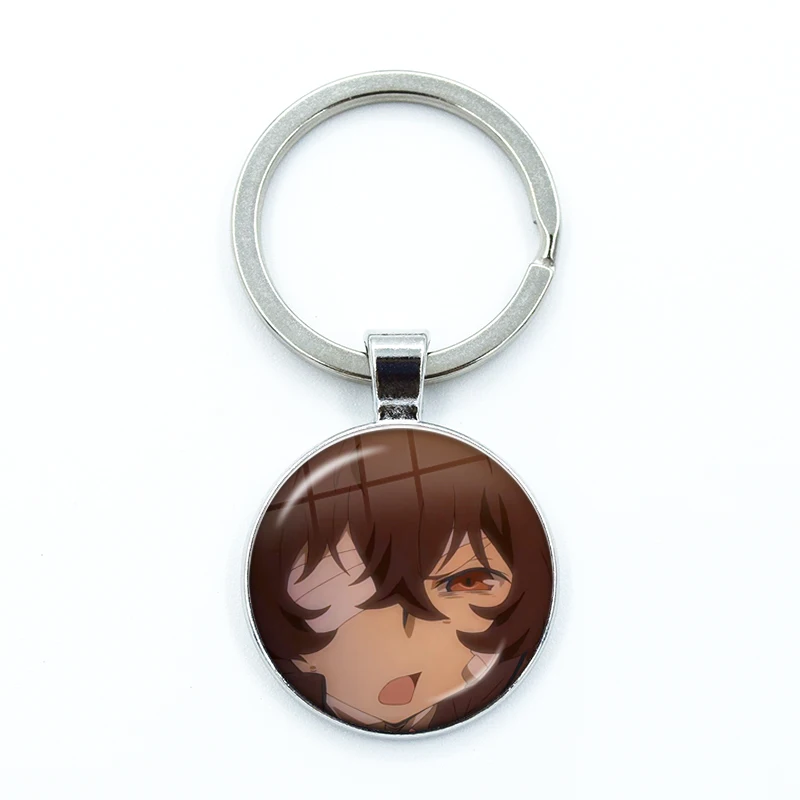 Anime Bungo Stray Dogs Fyodor Fan Art colgante de cristal llavero joyería encanto bolsa recuerdo llavero