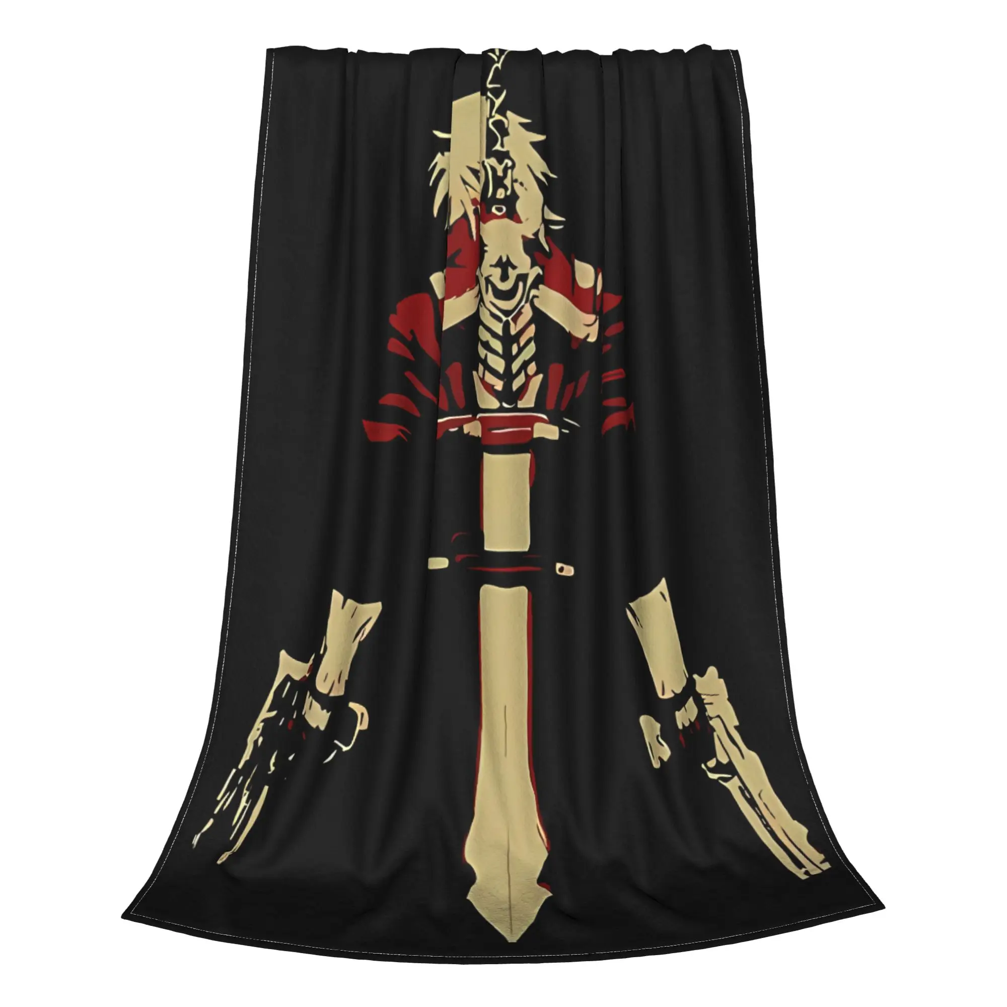 1PC Home Cute Room Decor Dante Fan Blanket Throw Blanket D-Devil May Cry Novelty Warm Blanket All Season