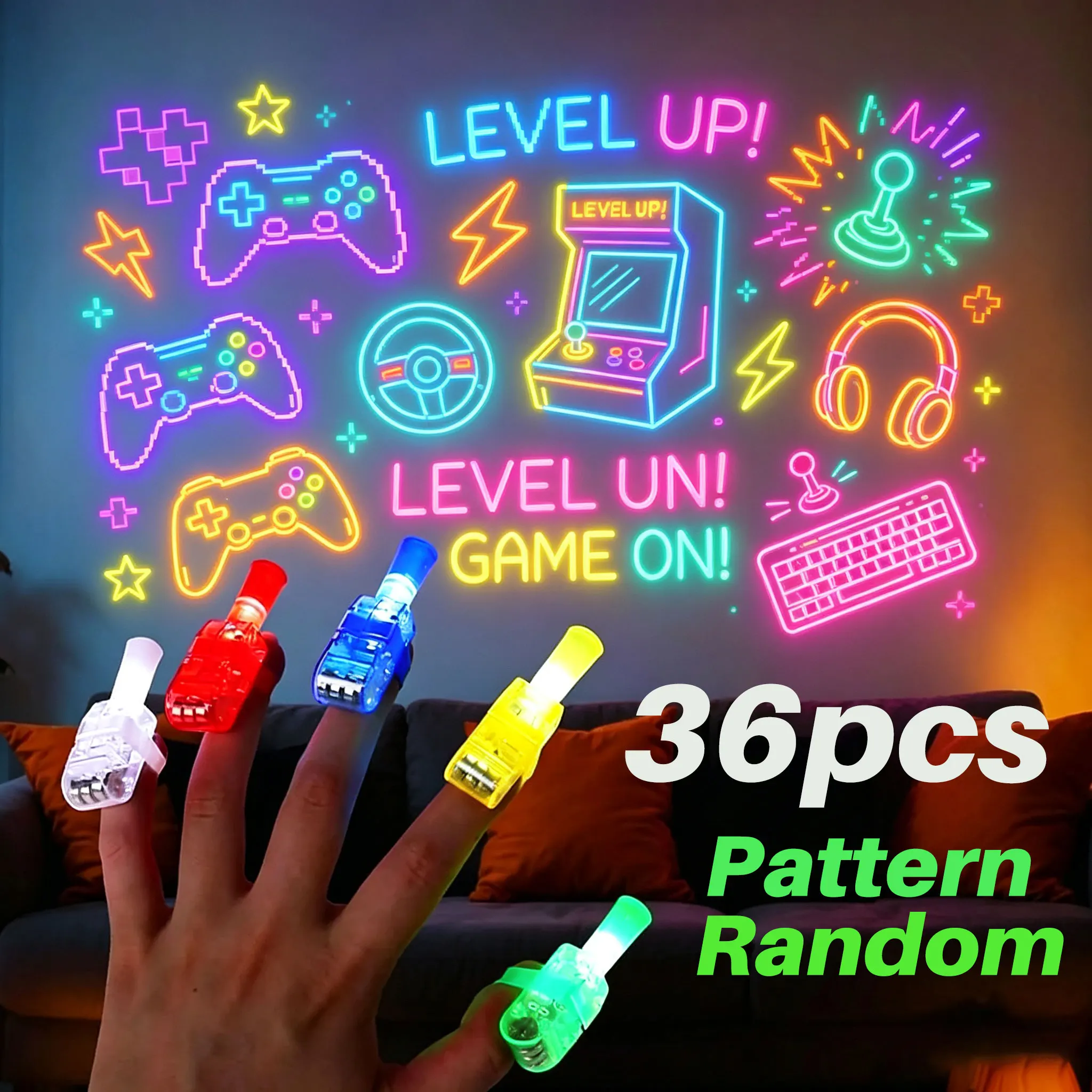 36個入り LED 指輪ライト、ビデオゲームやパーティーで使 - Photography And Videography Lighting のレビューと価格