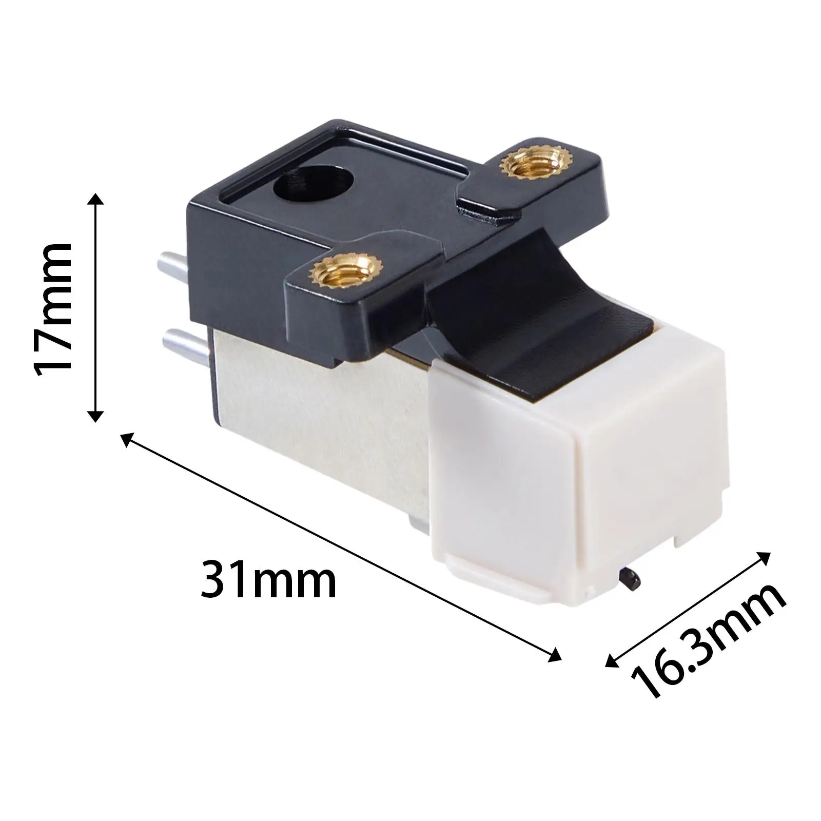 Record Player Stylus Moving Magnetic Phono Needle for Turntable Vinyl Stereo Replacement Part