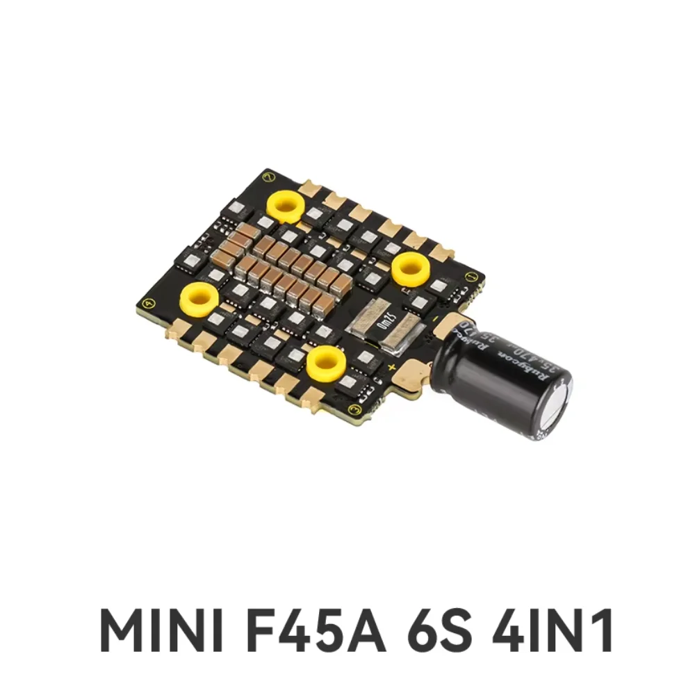 T_MOTOR MINI F45A 6S 4IN1 ESC Controlador eletrônico de velocidade Controle de vôo para FPV RC Drone Racing Drone Plane Quadcopter
