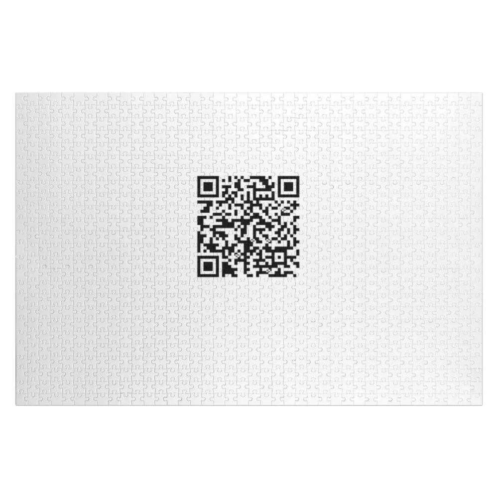 

Barry Wood QR Code LOL Classic T-Shirt Jigsaw Puzzle Personalized Name Custom Wooden Gift Puzzle
