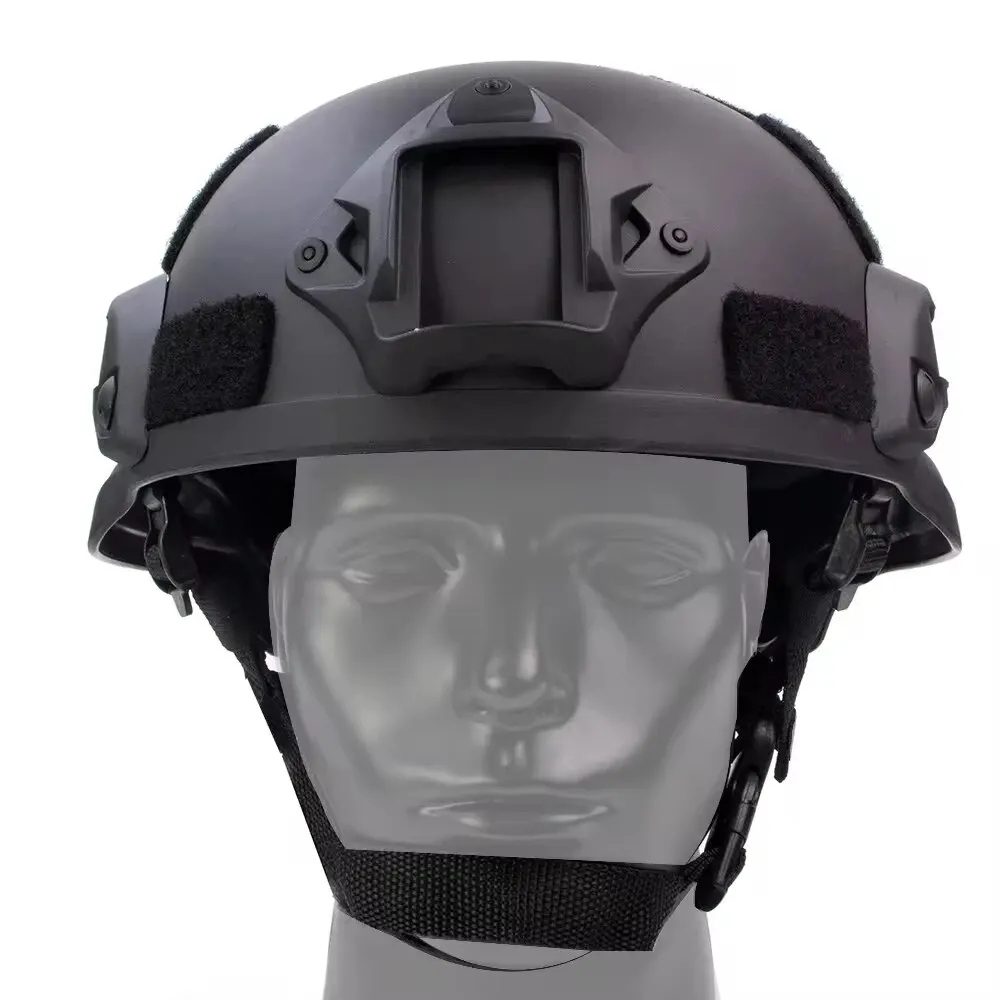 Combater o capacete protetor com trilho lateral e NVG Mount, caça Airsoft Paintball, esportes ao ar livre, capacetes táticos, MICH 2002