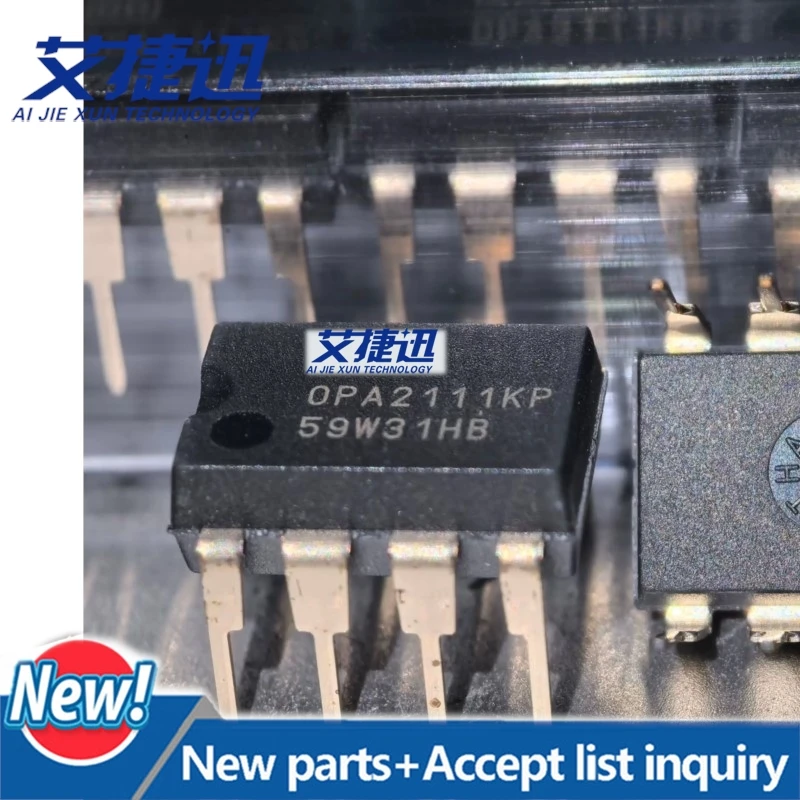 10Pcs 100% new and orginal OPA2111KP OPA2111 DIP8 OPERATIONAL AMPLIFIER in stcok